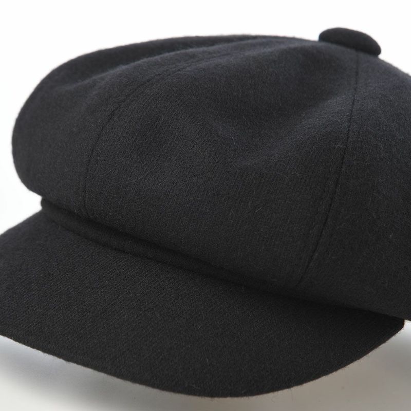 アースのキャスケット Knit Jersey 8P Cas（ニットジャージー キャス） ブラック