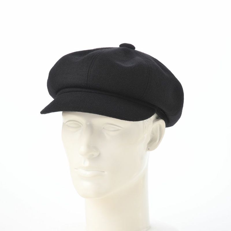 アースのキャスケット Knit Jersey 8P Cas（ニットジャージー キャス） ブラック