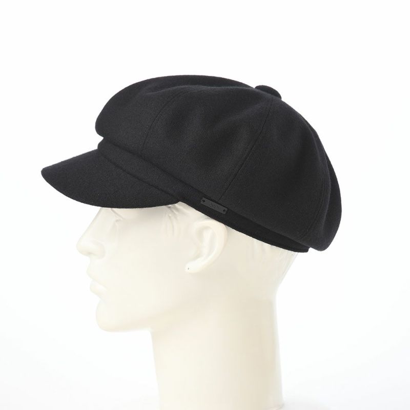 アースのキャスケット Knit Jersey 8P Cas（ニットジャージー キャス） ブラック