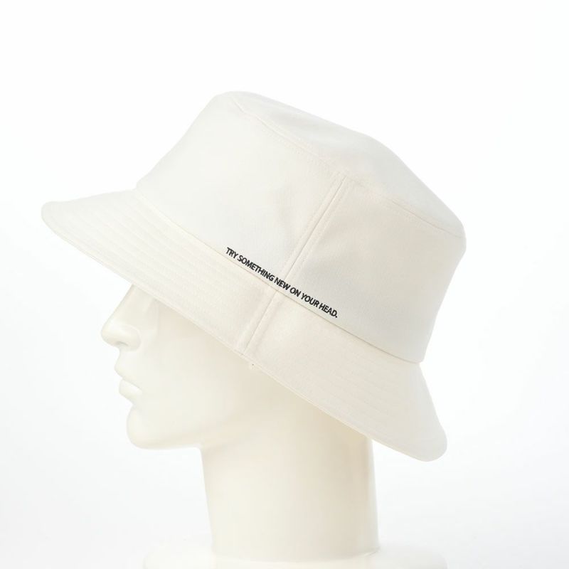 アースのバケットハット Message Bucket（メッセージバケット） ホワイト