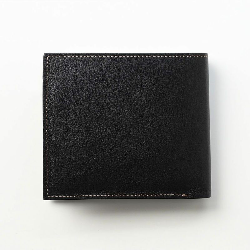 ゴールドファイルの二つ折り財布 オックスフォード 二つ折り財布 ブラック