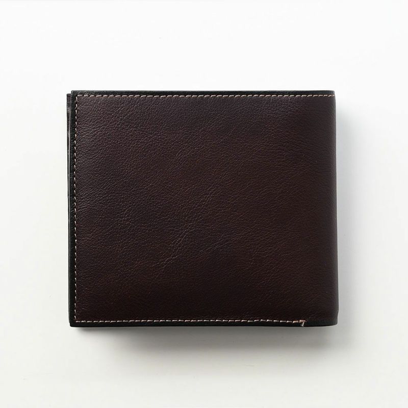 ゴールドファイルの二つ折り財布 オックスフォード 二つ折り財布 バーガンディ