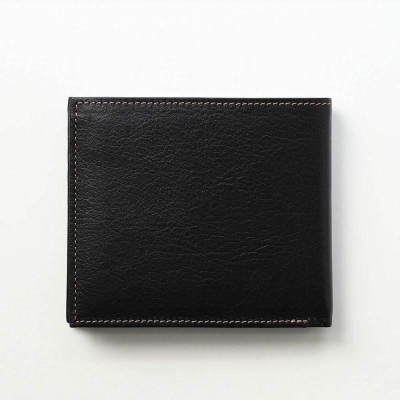 ゴールドファイルの二つ折り財布 オックスフォード 二つ折り札入れ ブラック