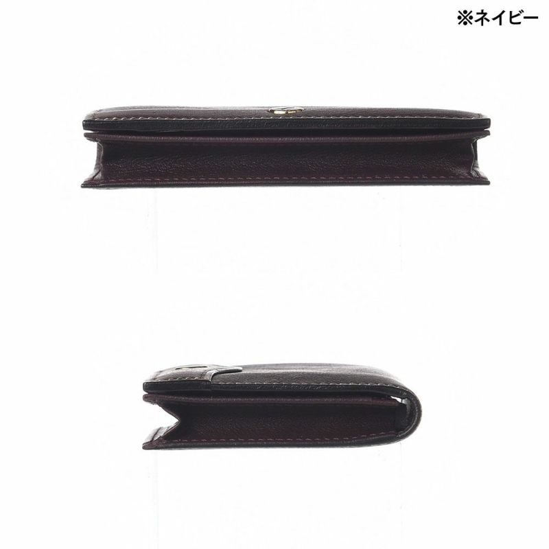 ゴールドファイルの名刺入れ オックスフォード 名刺入れ ネイビー