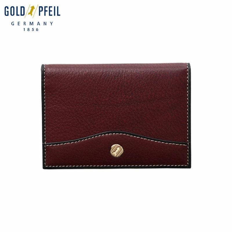 ゴールドファイルのパスケース オックスフォード パスケース バーガンディ
