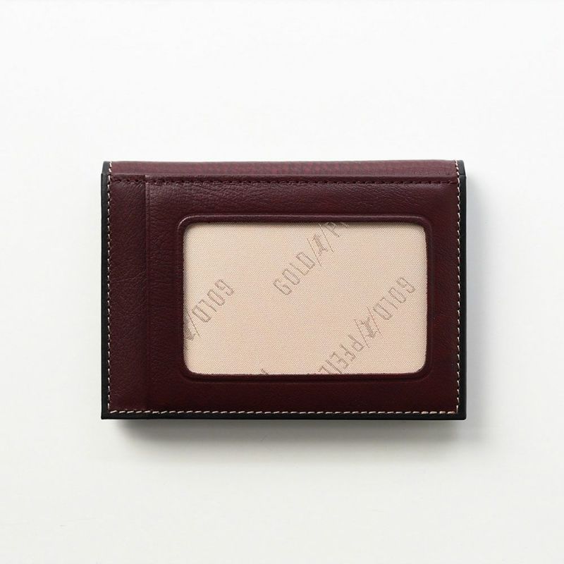 ゴールドファイルのパスケース オックスフォード パスケース バーガンディ