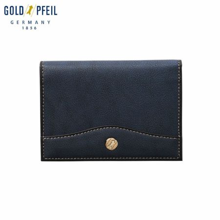 ゴールドファイルのパスケース オックスフォード パスケース ネイビー