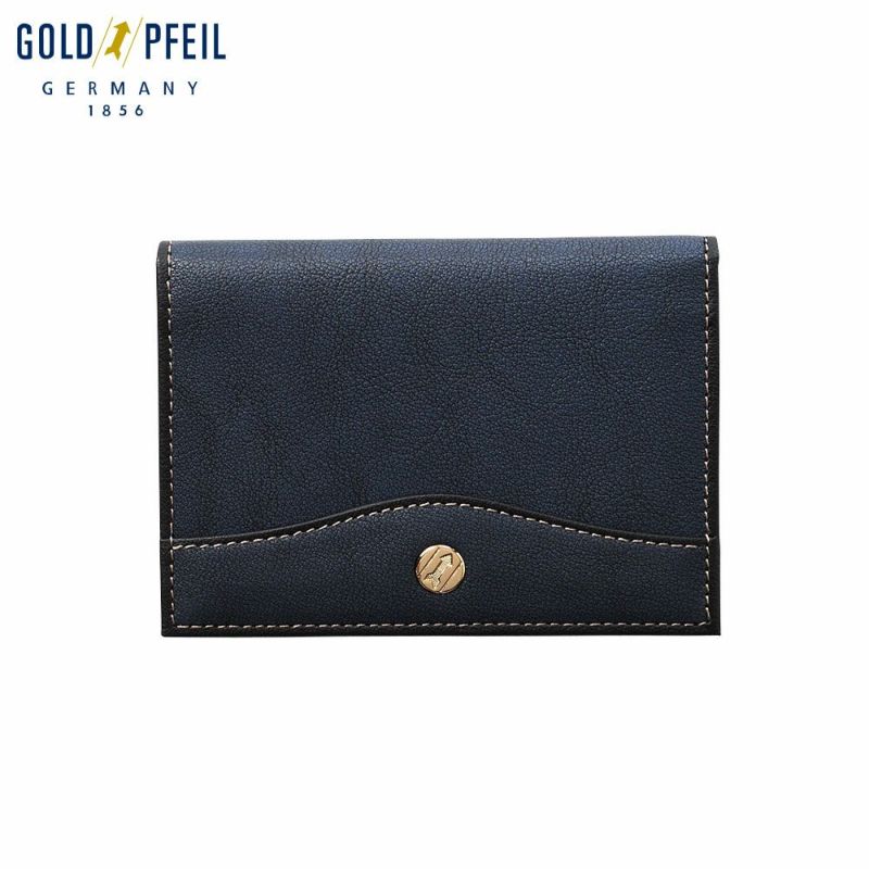 ゴールドファイルのパスケース オックスフォード パスケース ネイビー