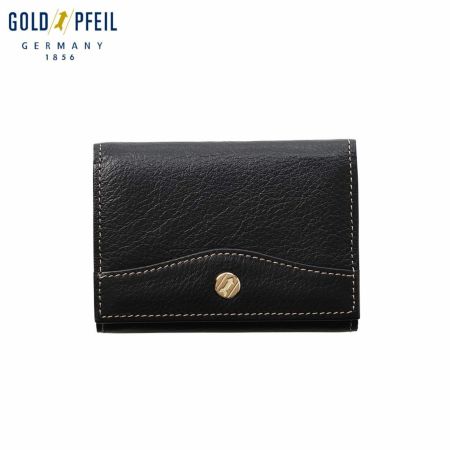 ゴールドファイルの小銭入れ オックスフォード BOX小銭入れ ブラック