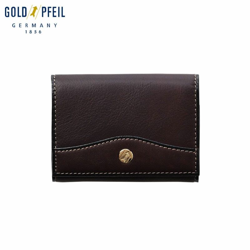 ゴールドファイルの小銭入れ オックスフォード BOX小銭入れ バーガンディ