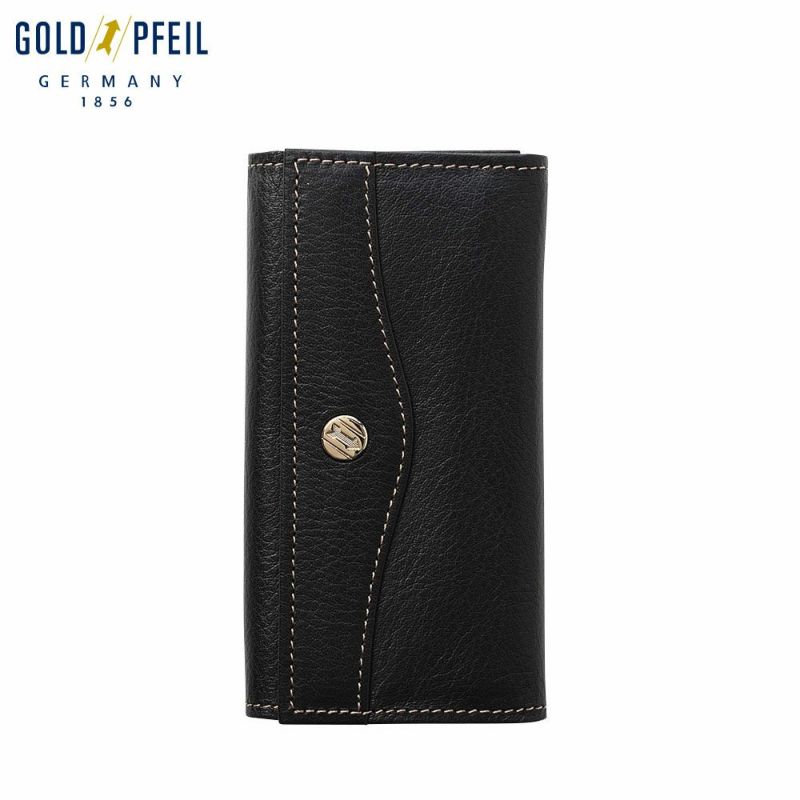 ゴールドファイルのキーケース オックスフォード キーケース ブラック