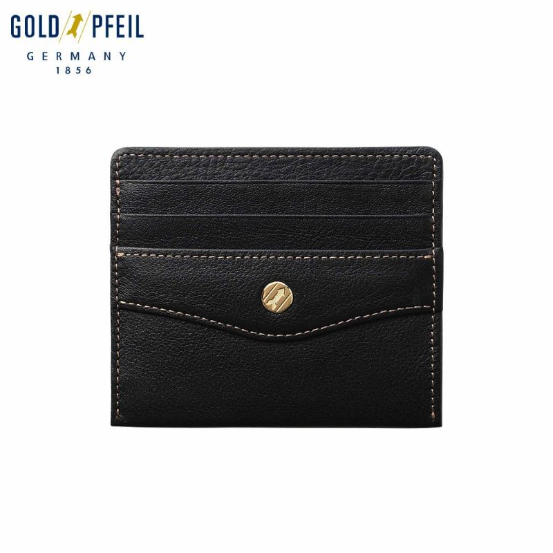 ゴールドファイルのミニ財布 オックスフォード コンパクト財布 ブラック