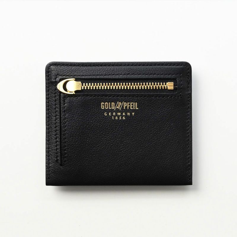 ゴールドファイルのミニ財布 オックスフォード コンパクト財布 ブラック