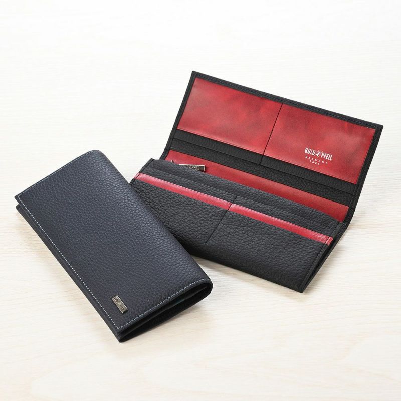 ゴールドファイルの長財布 スペリオール 長財布 ブラック