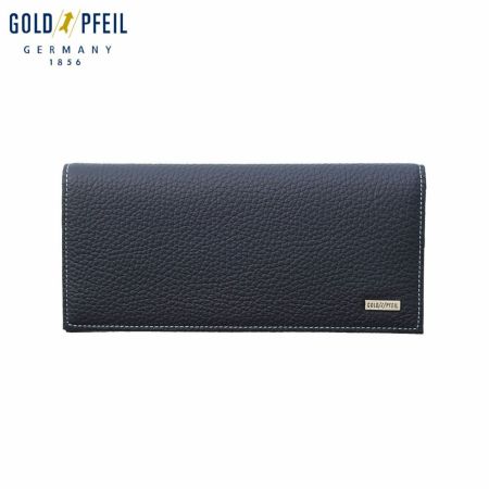 ゴールドファイルの長財布 スペリオール 長財布 ネイビー