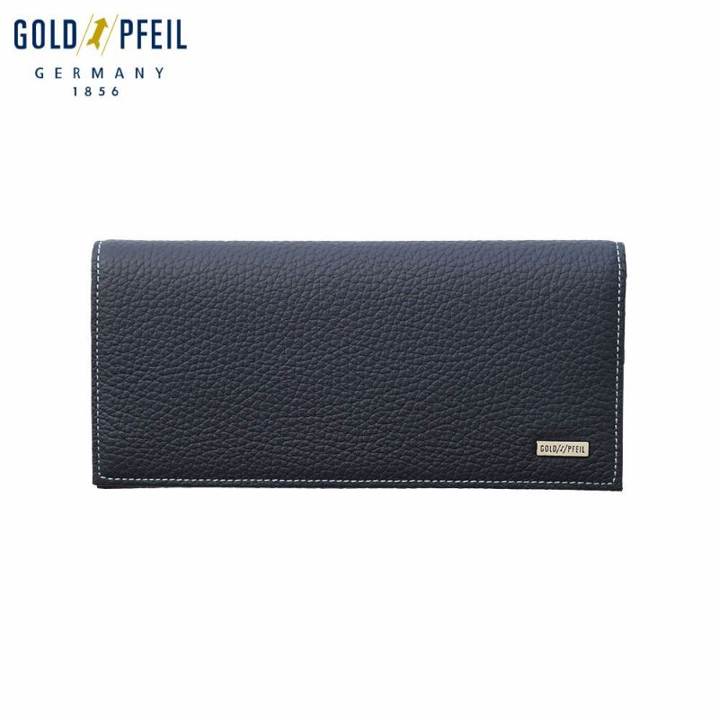 ゴールドファイルの長財布 スペリオール 長財布 ネイビー
