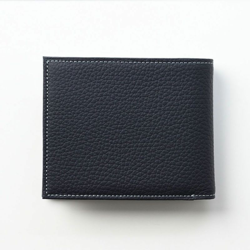 ゴールドファイルの二つ折り財布 スペリオール 二つ折り財布 ネイビー