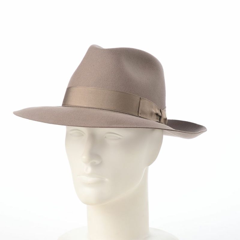 ボルサリーノのフェルトハット Q.S. Folar Rasato（Q.S. フォラール ラザート） 110757 ベージュ2