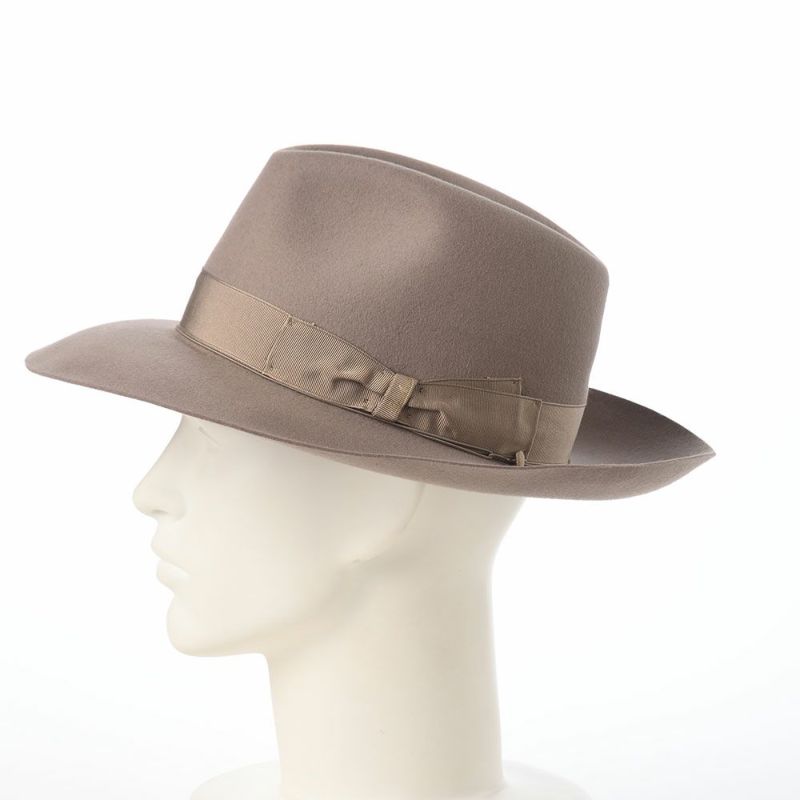 ボルサリーノのフェルトハット Q.S. Folar Rasato（Q.S. フォラール ラザート） 110757 ベージュ2