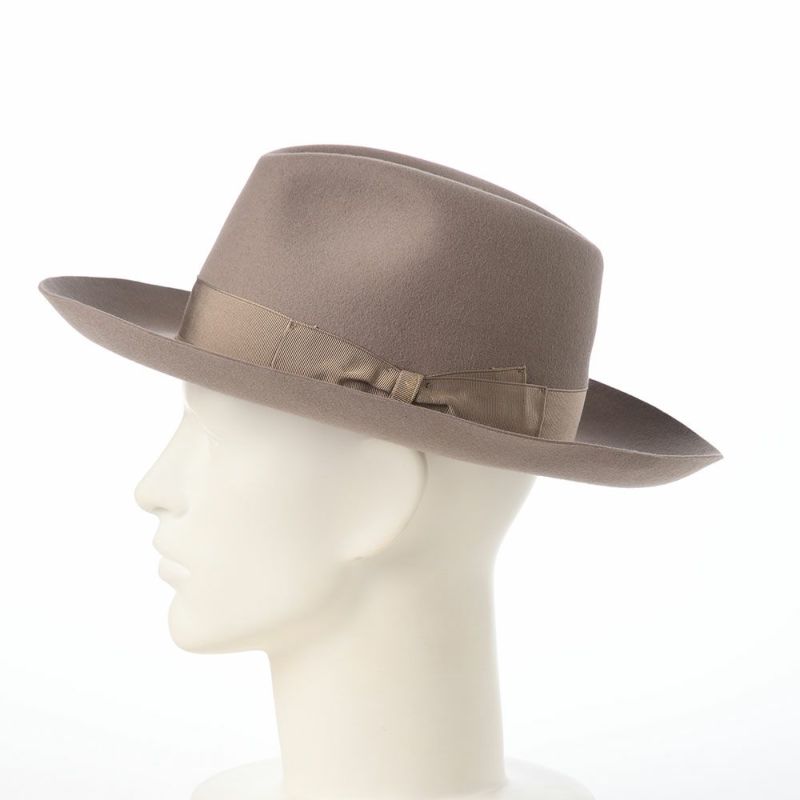 ボルサリーノのフェルトハット Q.S. Folar Rasato（Q.S. フォラール ラザート） 110757 ベージュ2