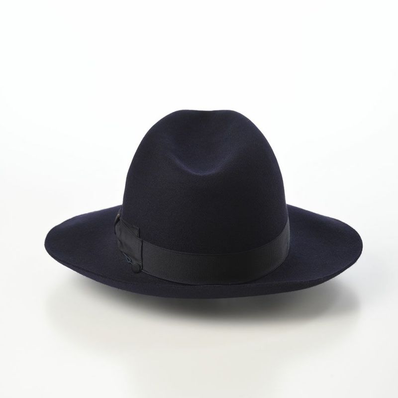 ボルサリーノのフェルトハット Q.S. Folar Rasato（Q.S. フォラール ラザート） 110757 ネイビー2
