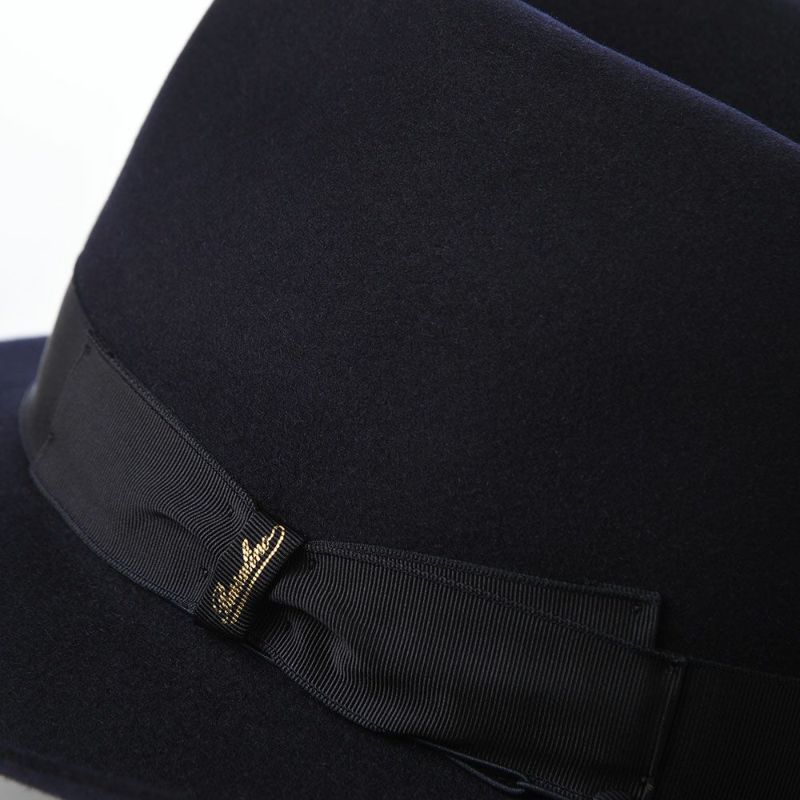 ボルサリーノのフェルトハット Q.S. Folar Rasato（Q.S. フォラール ラザート） 110757 ネイビー2