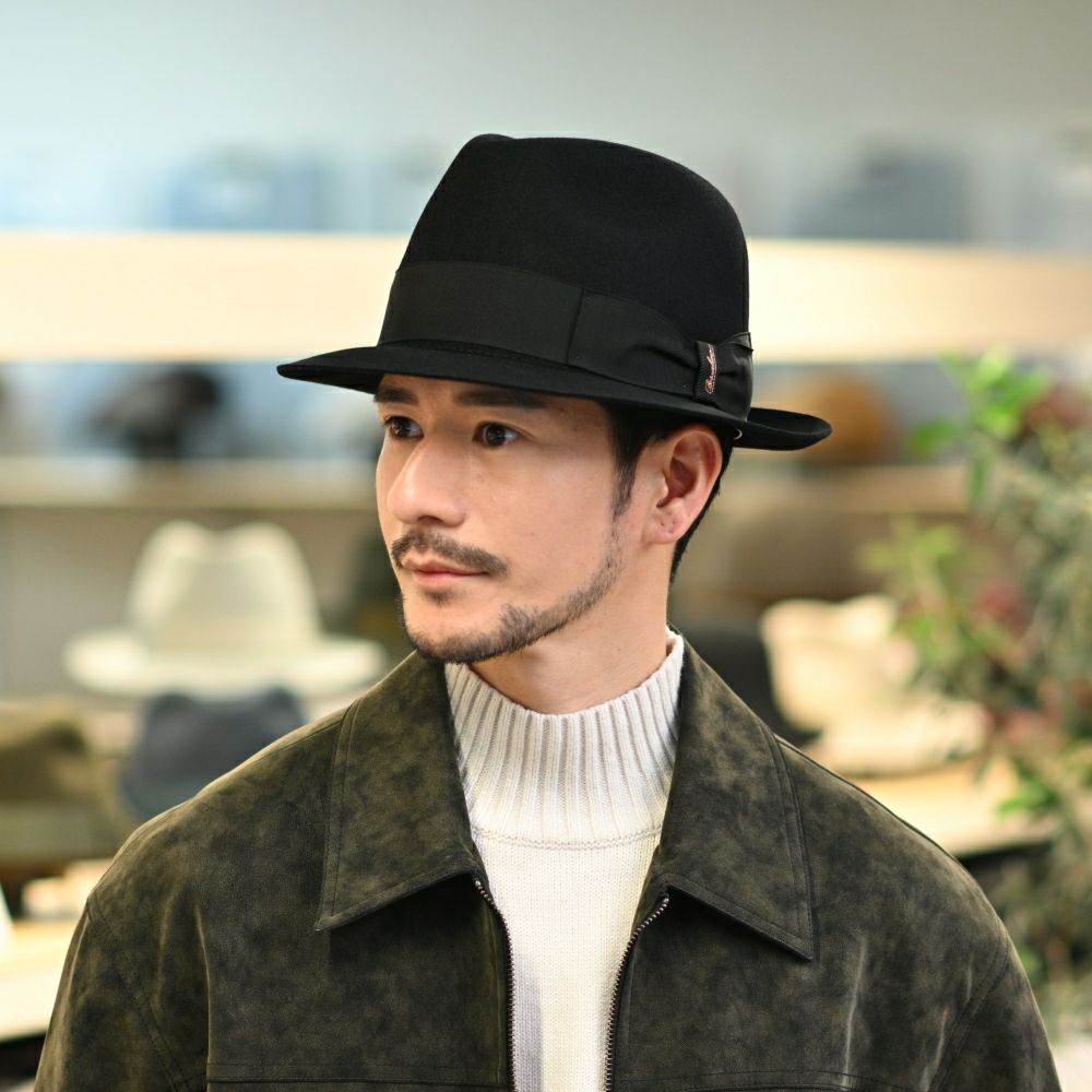 ボルサリーノ フェルトハット Alessandria rasato piccola