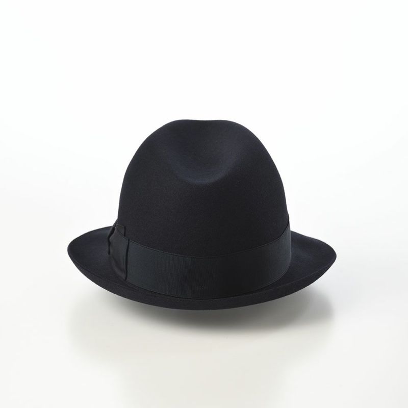 ボルサリーノのフェルトハット Alessandria rasato piccola（アレッサンドリア ラザート ピッコラ） 390131 ネイビー