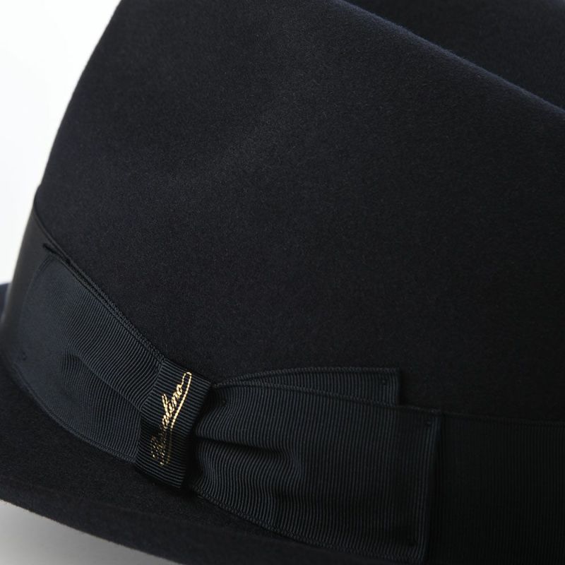 ボルサリーノのフェルトハット Alessandria rasato piccola（アレッサンドリア ラザート ピッコラ） 390131 ネイビー