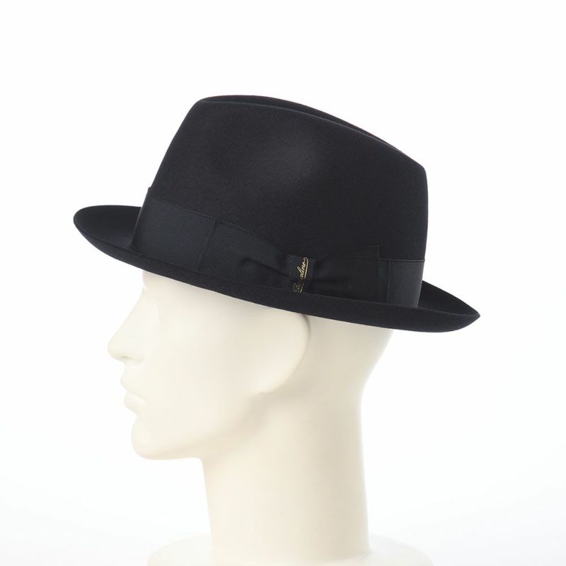 ボルサリーノのフェルトハット Alessandria rasato piccola（アレッサンドリア ラザート ピッコラ） 390131 ネイビー