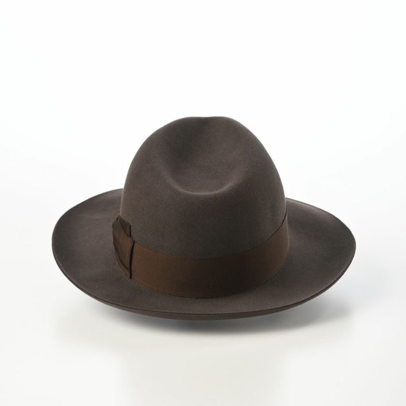 ボルサリーノのフェルトハット Alessandria rasato larga（アレッサンドリア ラザート ラーガ） 390299 ブラウン2