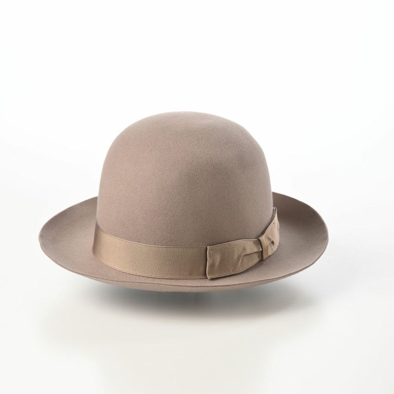ボルサリーノのフェルトハット Alessandria Claudio Detachable Ribbon（アレッサンドリア クラウディオ デタッチャブル リボン） 390335 ベージュ2