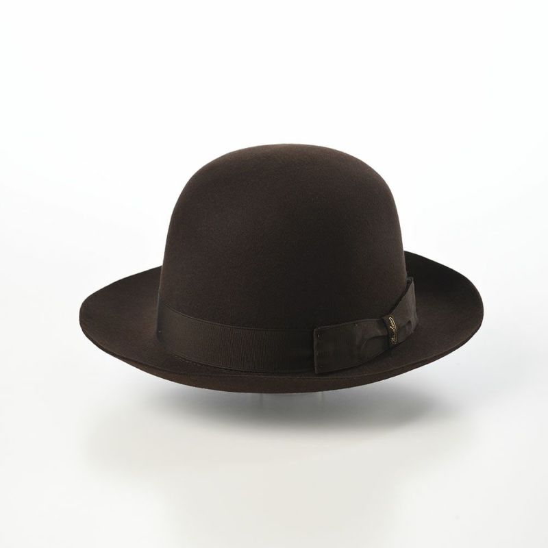 ボルサリーノのフェルトハット Alessandria Claudio Detachable Ribbon（アレッサンドリア クラウディオ デタッチャブル リボン） 390335 ブラウン