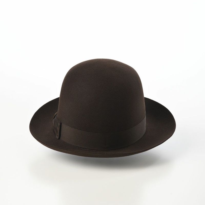 ボルサリーノのフェルトハット Alessandria Claudio Detachable Ribbon（アレッサンドリア クラウディオ デタッチャブル リボン） 390335 ブラウン