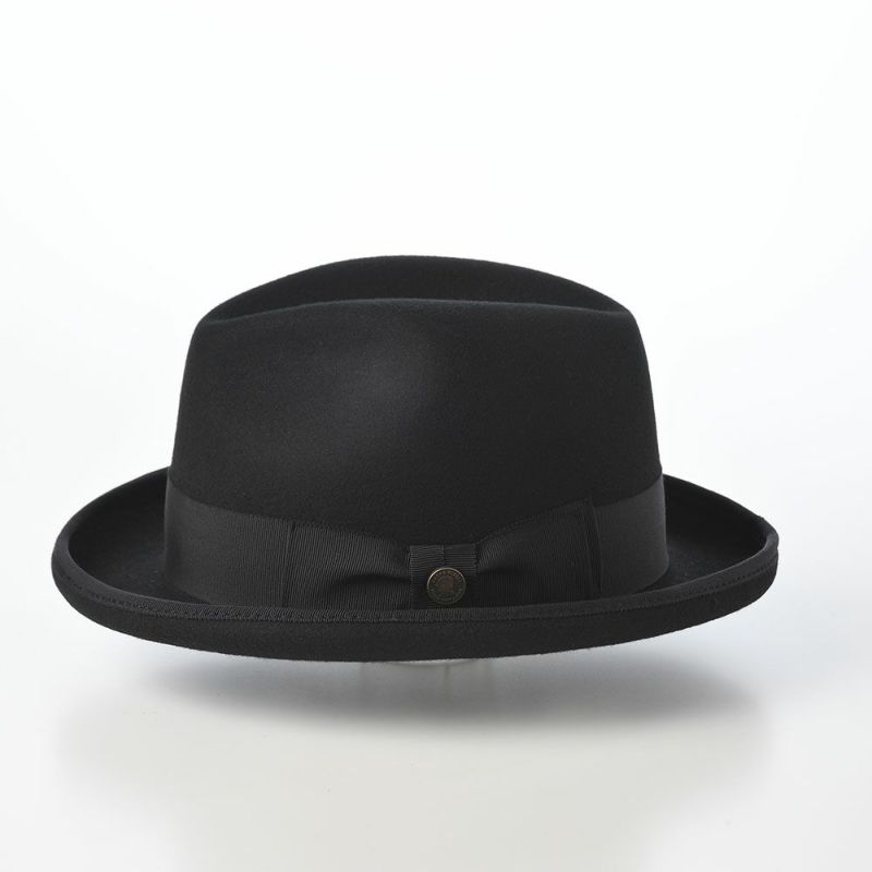 ガリュープラネットのフェルトハット Wool Felt Homburg（ウールフェルト ホンブルグ）626 ブラック