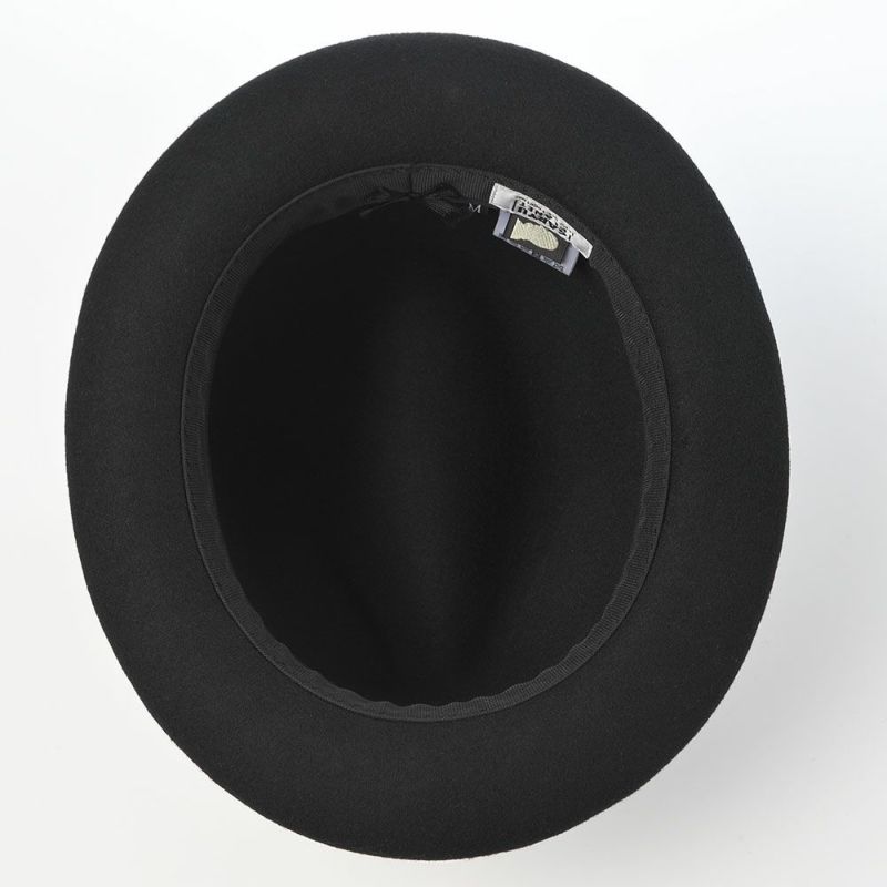 ガリュープラネットのフェルトハット Wool Felt Homburg（ウールフェルト ホンブルグ）626 ブラック