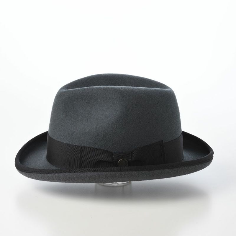 ガリュープラネットのフェルトハット Wool Felt Homburg（ウールフェルト ホンブルグ）626 グレー