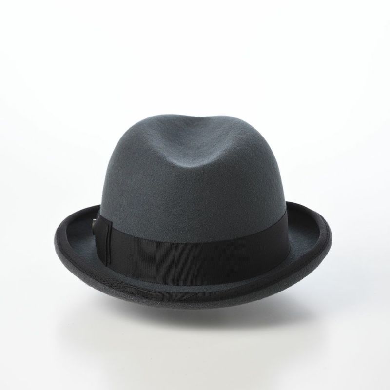 ガリュープラネットのフェルトハット Wool Felt Homburg（ウールフェルト ホンブルグ）626 グレー