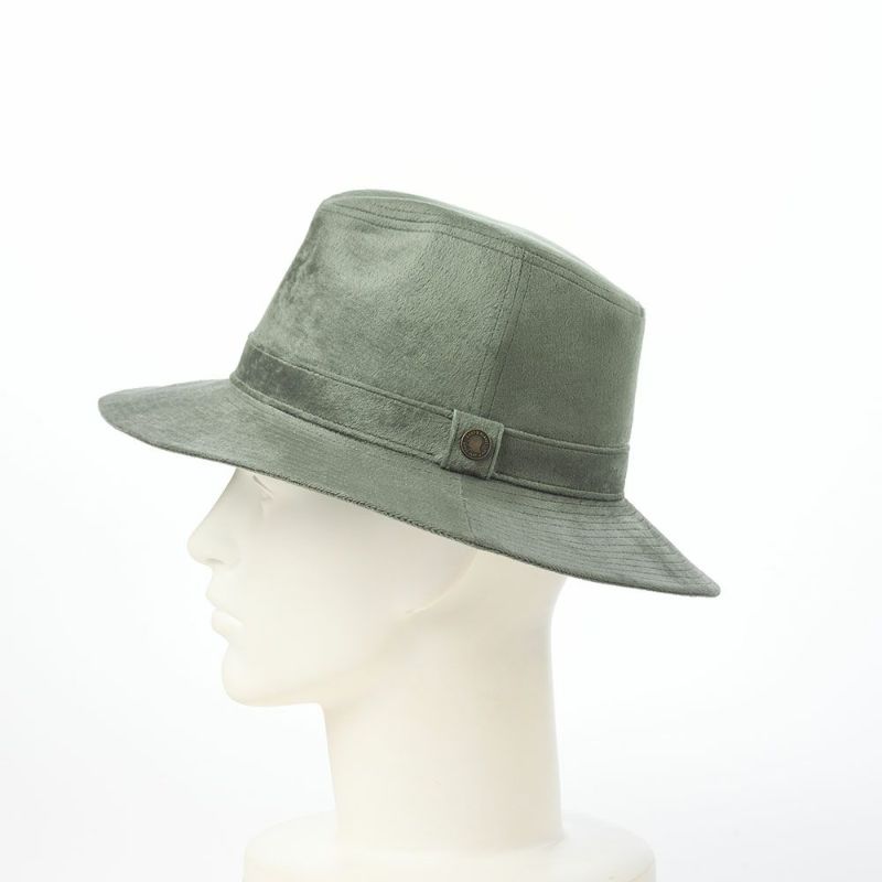 ガリュープラネットの布帛ソフトハット Velvet Hat（ベルベットハット）770 グリーン
