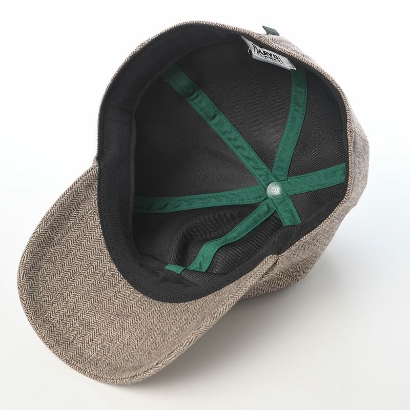 ガリュープラネットのキャップ Washable Tweed Cap（ウォッシャブルツイード キャップ）810 ブラウン