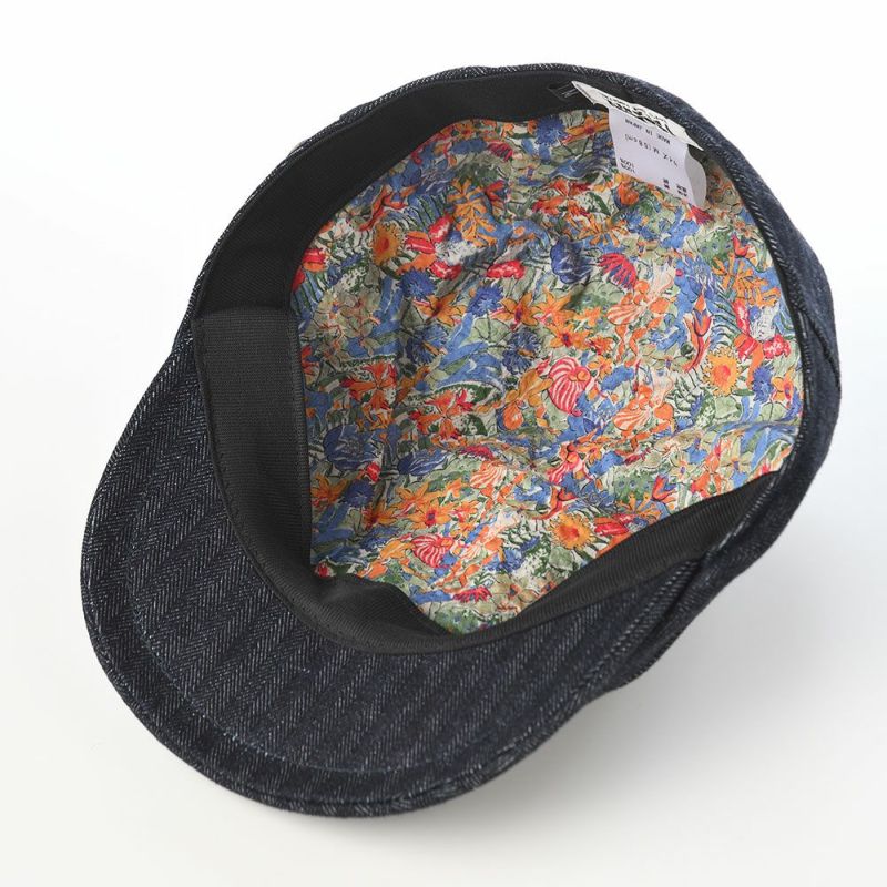 ガリュープラネットのハンチング Denim Herringbone Hunting（デニムヘリンボン ハンチング）850 インディゴ
