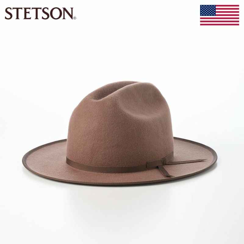 ステットソンのフェルトハット OPENROAD JP FELT HAT（オープンロード JP フェルトハット） SE826 ブラウン