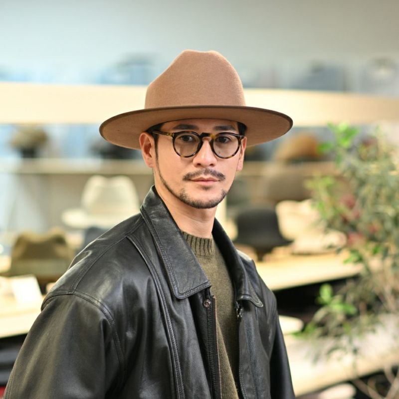 ステットソンのフェルトハット OPENROAD JP FELT HAT（オープンロード JP フェルトハット） SE826 ブラウン