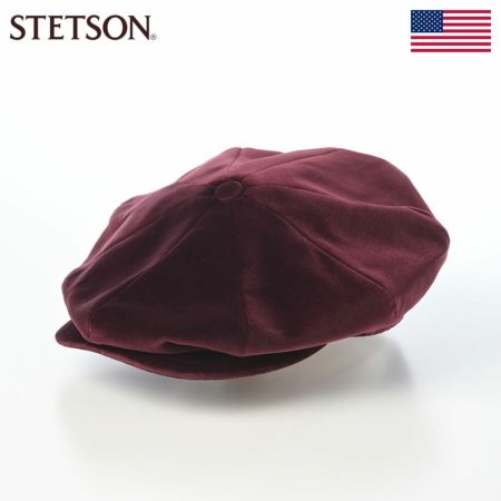 ステットソンのキャスケット VELVET BIG CAS（ベルベット ビッグキャス） SE830 ワイン