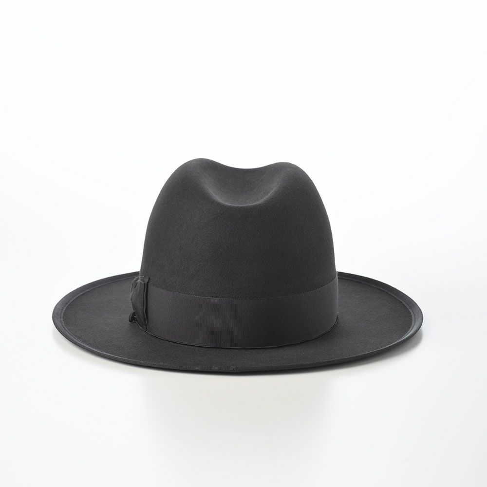 ステットソンのフェルトハット ANTELOP FUR FELT（アンテロープ ファーフェルト） SE831 チャコール