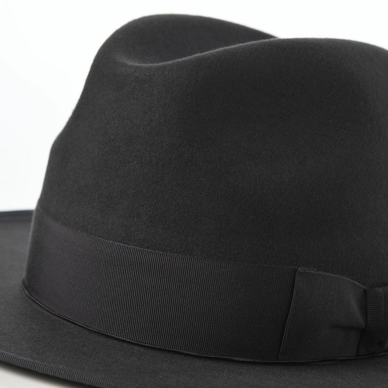 ステットソンのフェルトハット ANTELOP FUR FELT（アンテロープ ファーフェルト） SE831 チャコール