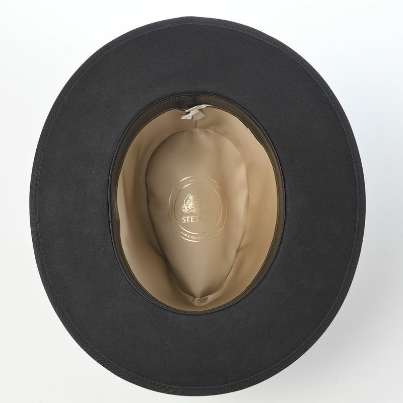 ステットソンのフェルトハット ANTELOP FUR FELT（アンテロープ ファーフェルト） SE831 チャコール