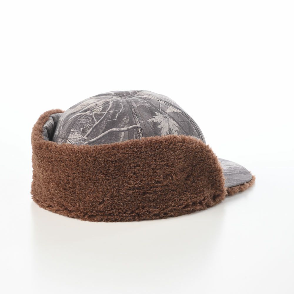 ステットソンのキャップ LEAF MOUNTAIN CAP（リーフ マウンテンキャップ） SE833 チャコール×ブラウン