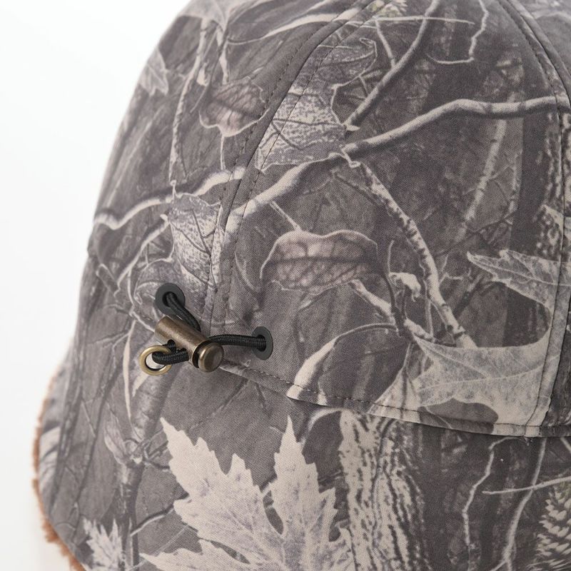 ステットソンのキャップ LEAF MOUNTAIN CAP（リーフ マウンテンキャップ） SE833 チャコール×ブラウン