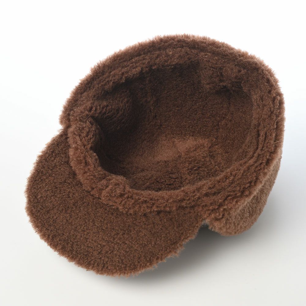ステットソンのキャップ LEAF MOUNTAIN CAP（リーフ マウンテンキャップ） SE833 チャコール×ブラウン